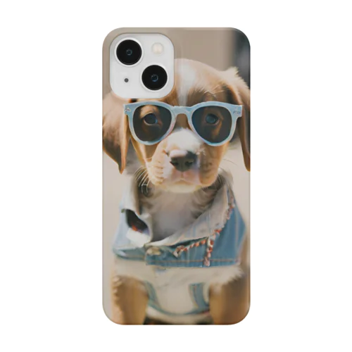 かっこつけの子犬のグッズ Smartphone Case