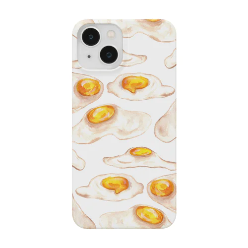 水彩:目玉焼き Smartphone Case