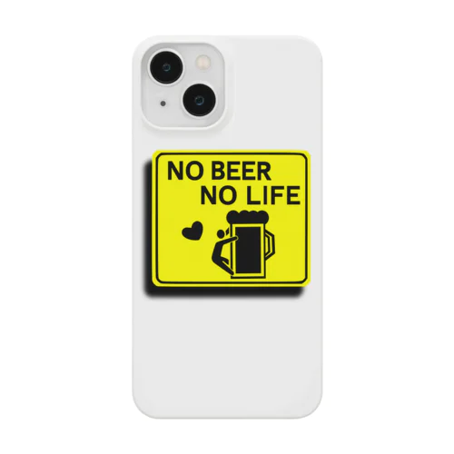 NO BEER NO LIFE スマホケース