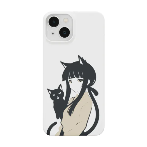 黒猫の少女 Smartphone Case