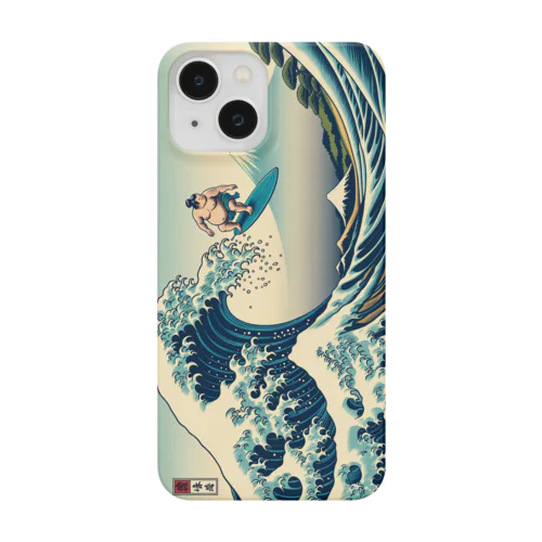 神奈川沖波乗 Smartphone Case