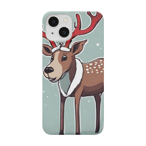 クリスマスに使えるトナカイグッズ Smartphone Case