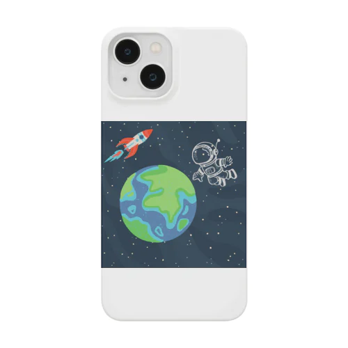 キュートな宇宙飛行士 Smartphone Case