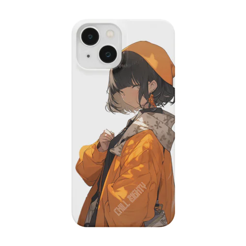 CHILL AUTUMN GIRL 01 Smartphone Case