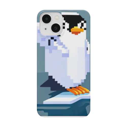 【ペンギン】ドット絵あにまるさん スマホケース