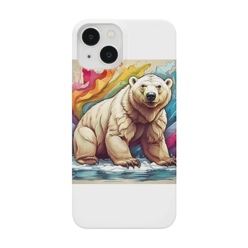 シロクマ　筋肉　 Smartphone Case