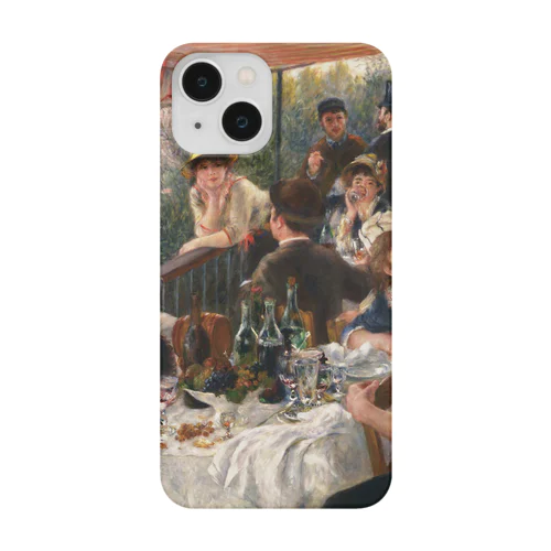 ルノワール「舟遊びをする人々の昼食」　ピエール＝オーギュスト・ルノワールの絵画【名画】 Smartphone Case