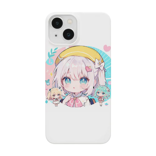 帽子を被る女の子 Smartphone Case