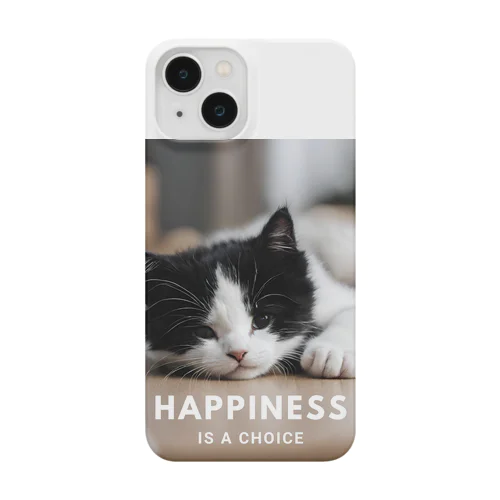 のんびりシロクロ子猫 Smartphone Case