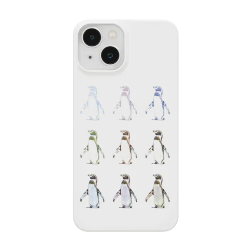 色鉛筆画『フンボルトペンギン』 Smartphone Case