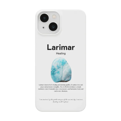 ラリマー・ヒーリング・ストーン Smartphone Case