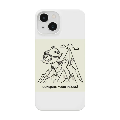 Conquer Your Peaks!  スマホケース