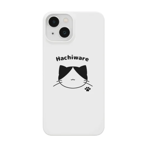 Nyansu ハチワレ　スウェット スマホケース