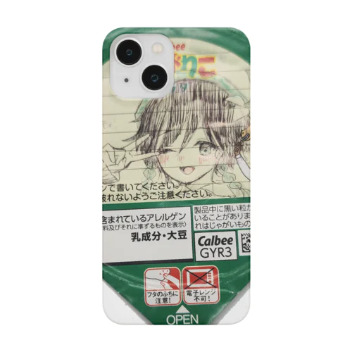 じゃがりこ落書き女の子　ピース Smartphone Case