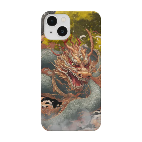 月と龍 Smartphone Case