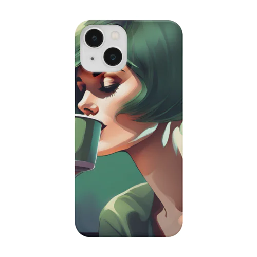 クールビューティーグリーン Smartphone Case