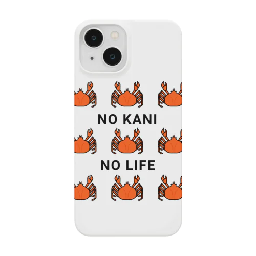 NO KANI  NO LIFE スマホケース