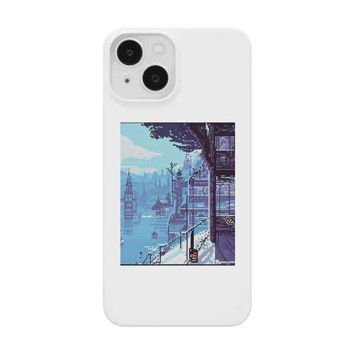 ピクセルアート　窓際 Smartphone Case