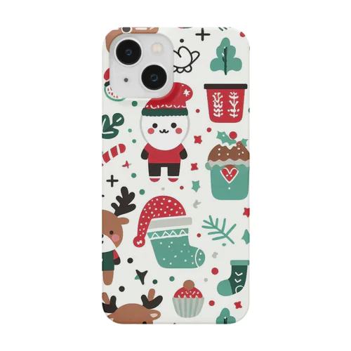 可愛いクリスマスグッズ　 Smartphone Case