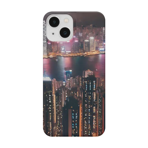 香港の夜景グッズ Smartphone Case