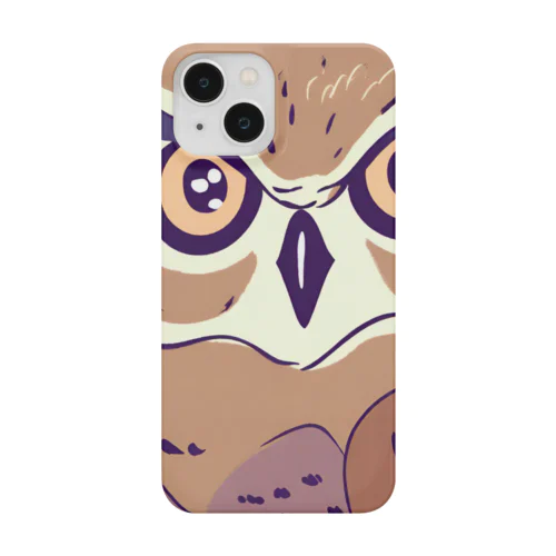 幸運ふくろうグッズ Smartphone Case