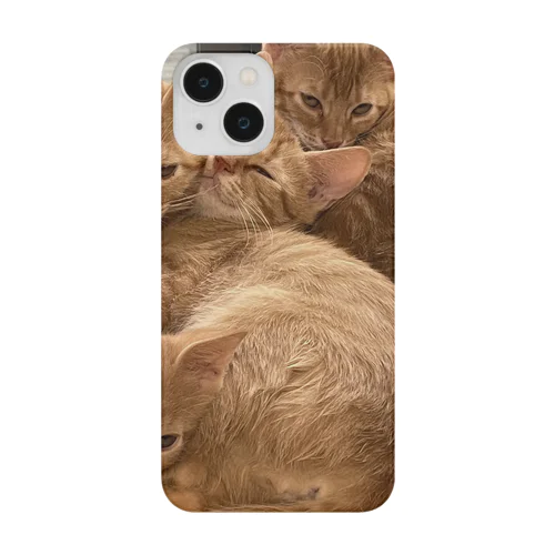 チャトラ大集合 Smartphone Case