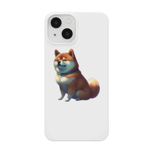 ぷくぷく柴犬 スマホケース