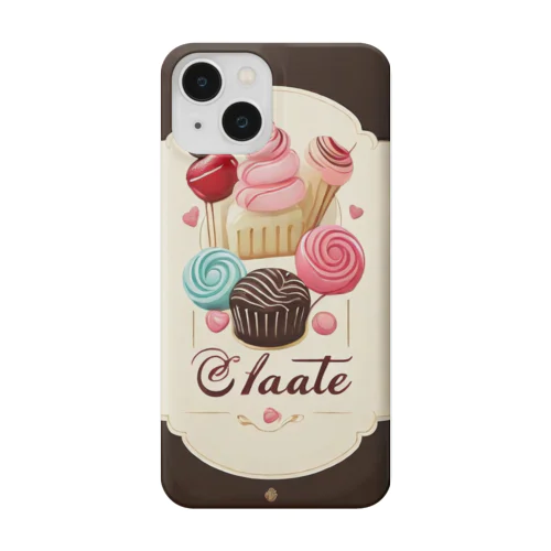 スイーツスマホケース(チョコver） Smartphone Case