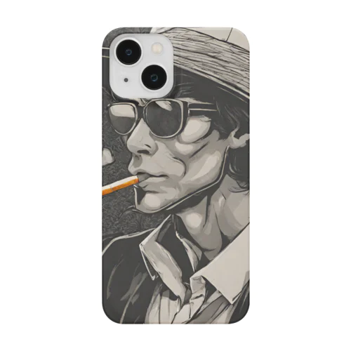 smoking man Smartphone Case