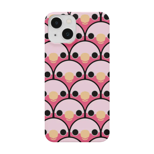 ぎゅうぎゅうモモイロインコ詰め Smartphone Case