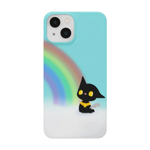 ネコ天使ノア「虹が見れた!」 Smartphone Case