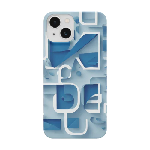 青のアート Smartphone Case