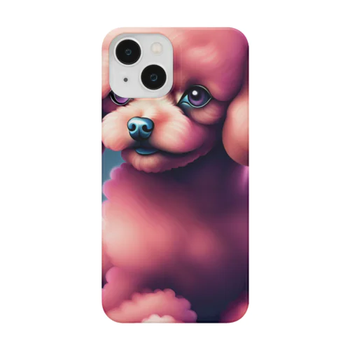 ピンクの可愛いトイプードル♥️ Smartphone Case