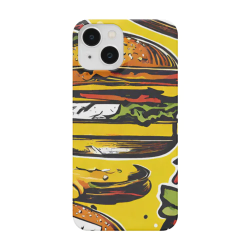 ハンバーガー　ポップ Smartphone Case