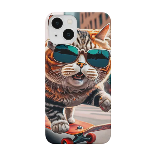 ノリノリスケボー猫ちゃん🐈🛹✨ Smartphone Case