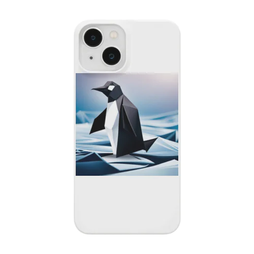 ペンギン（折り紙風） Smartphone Case