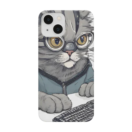 開発者猫 Smartphone Case