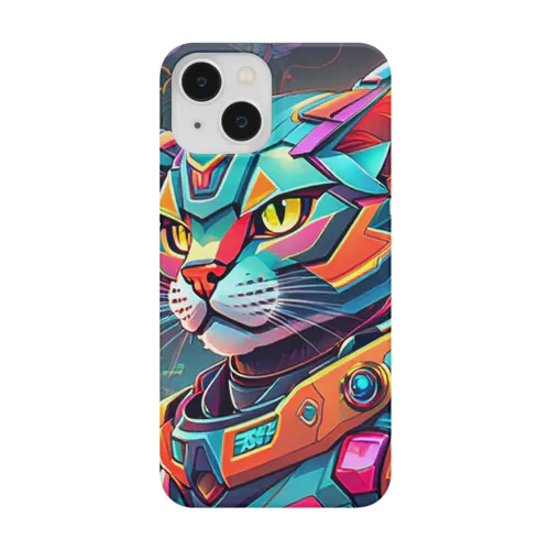 カラフルメカキャット Smartphone Case