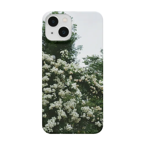 white flower Smartphone Case