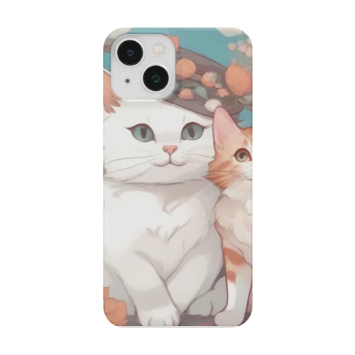 二匹の猫 Smartphone Case