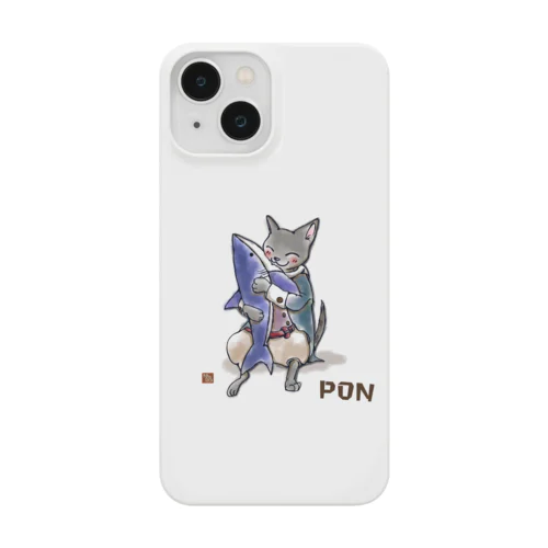 サメPON Smartphone Case