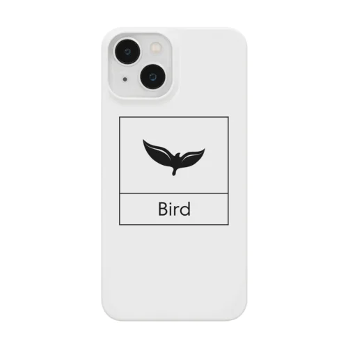 四角におさまるBird Smartphone Case