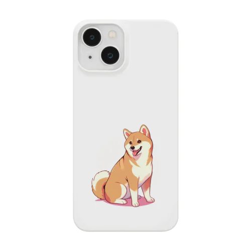 おすわり柴犬 Smartphone Case