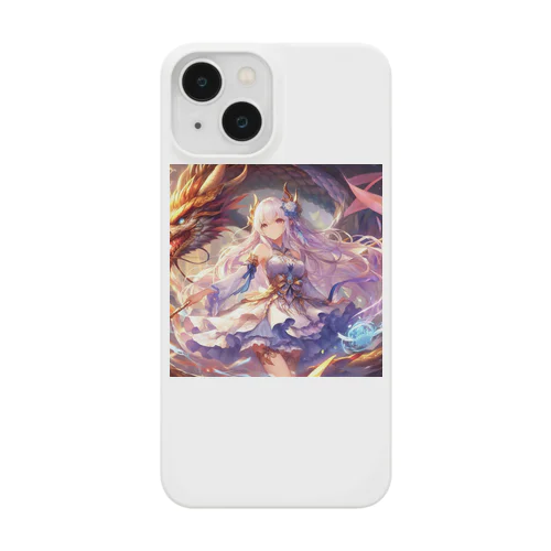 魔法を操る少女と守護龍✨シリーズ① Smartphone Case