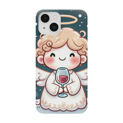 呑(どん)天使のクリスマスデフォルメ Smartphone Case