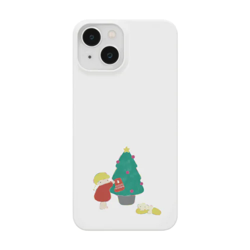 おんなのコとワンコのクリスマス Smartphone Case