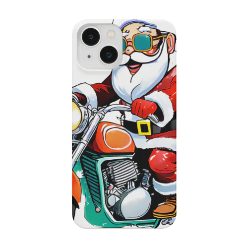 ハーレー好きなサンタ Smartphone Case