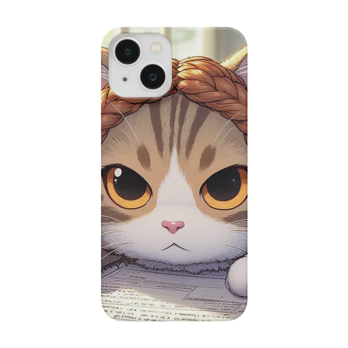 もう頑張れないねこ Smartphone Case