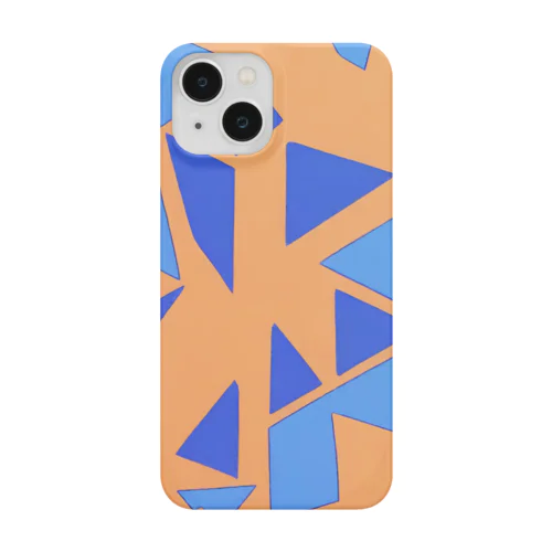 teal orange Smartphone Case