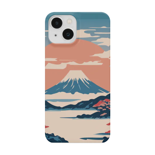 日本画・富士山 Smartphone Case